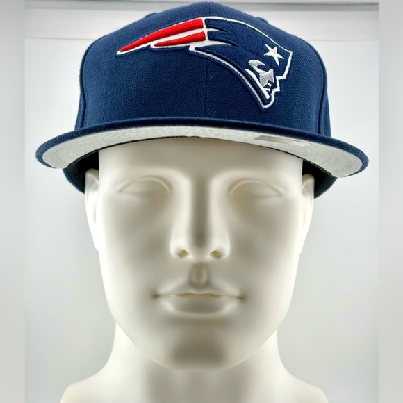 NFL Football New England Patriots Hat/Cap New Era 59Fifty Size 7 1/4 used! - Picture 4 of 16